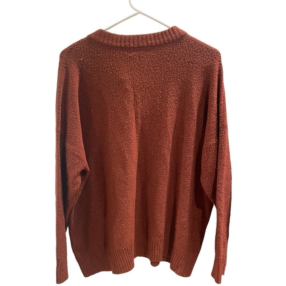American Eagle Popcorn Sweater with Lace Front - Picture 2 of 4